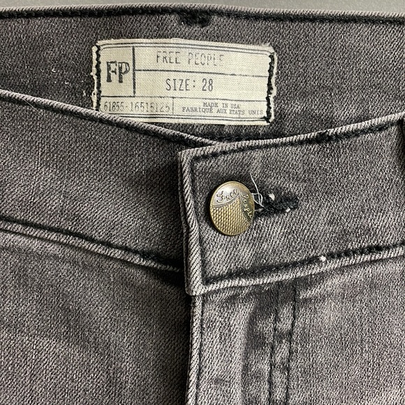 Gray flare jeans - Picture 6 of 7